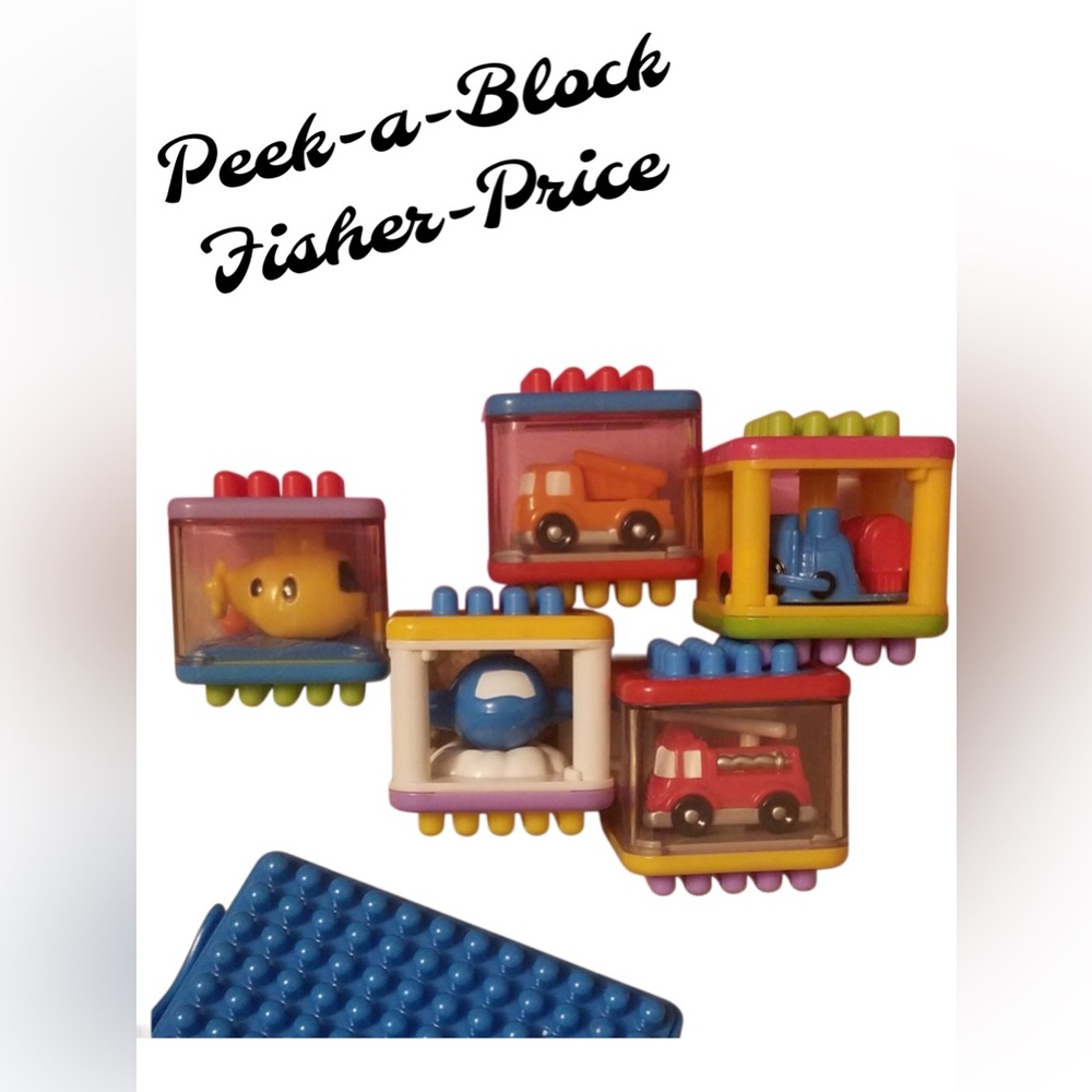 Fisher-Price Peek-a-Block Stacking Toys